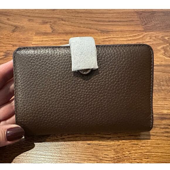 Kate Spade New York Leather Wallet Brown 4x6 NWT Designer Lux Accessories $199 - Picture 2 of 6